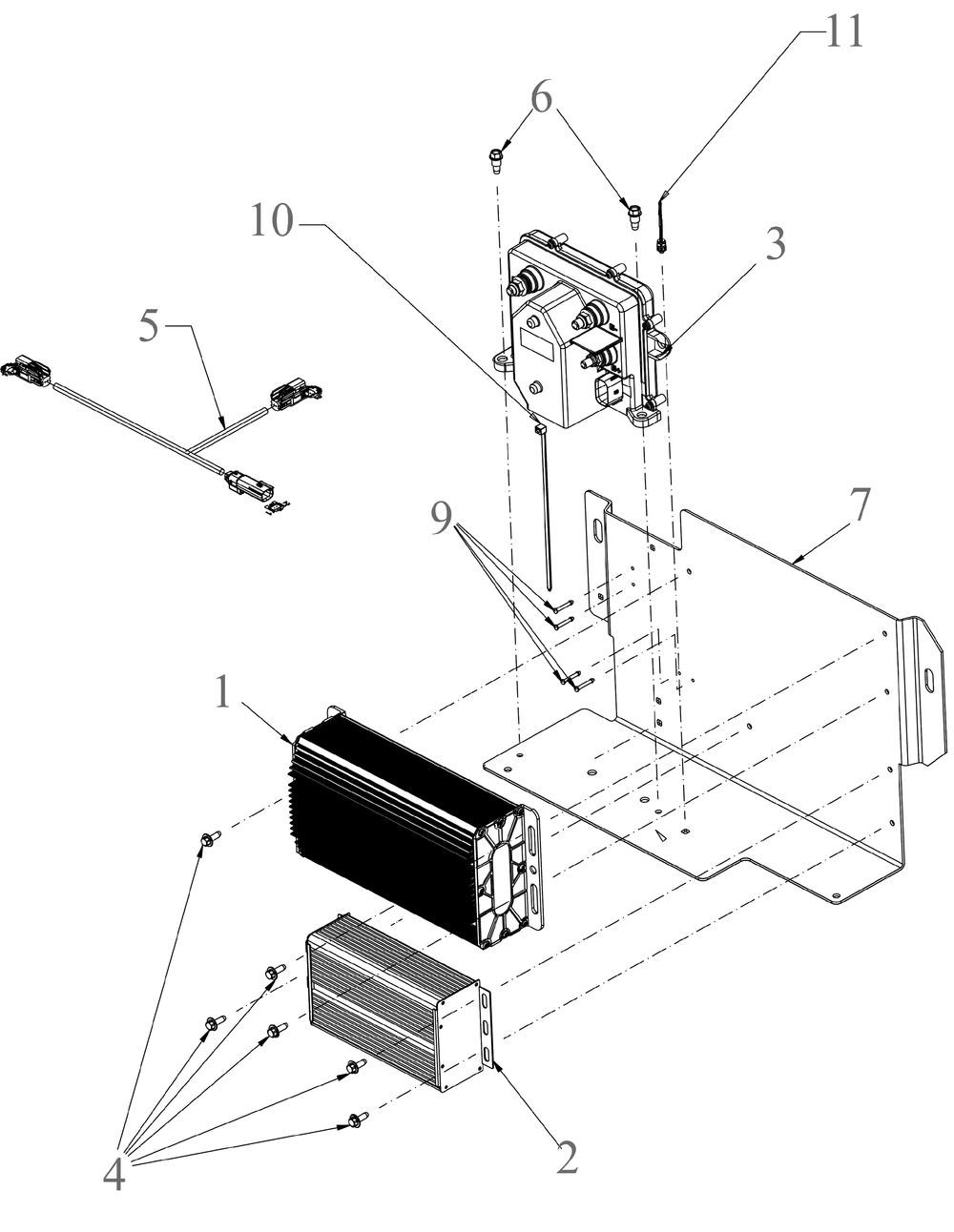 Panel Diagram and Parts List for CC30E (33BA27JDB10)(2023) Cub Cadet Lawn Tractor Accessories